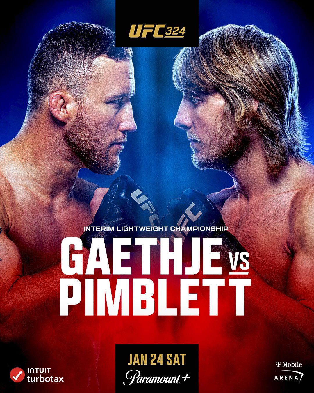 Affiche UFC 324: Gaethje vs. Pimblett