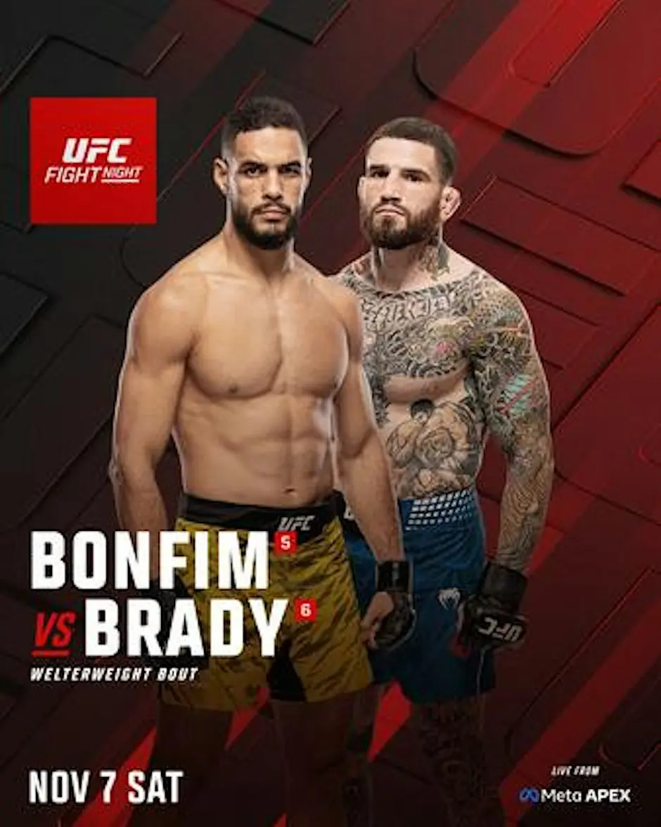 Affiche UFC Fight Night: Bonfim vs. Brady