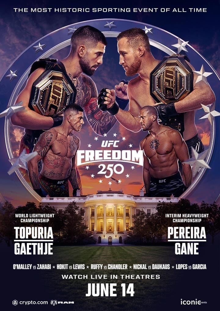 Affiche UFC Freedom 250