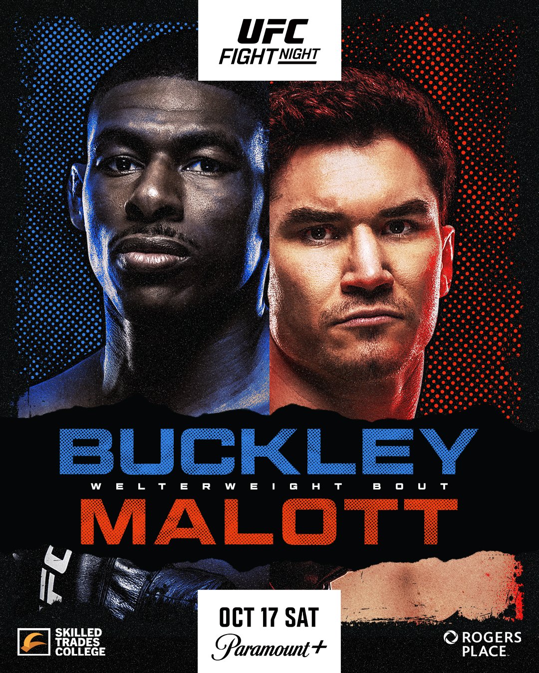 Affiche UFC Fight Night: Buckley vs. Malott