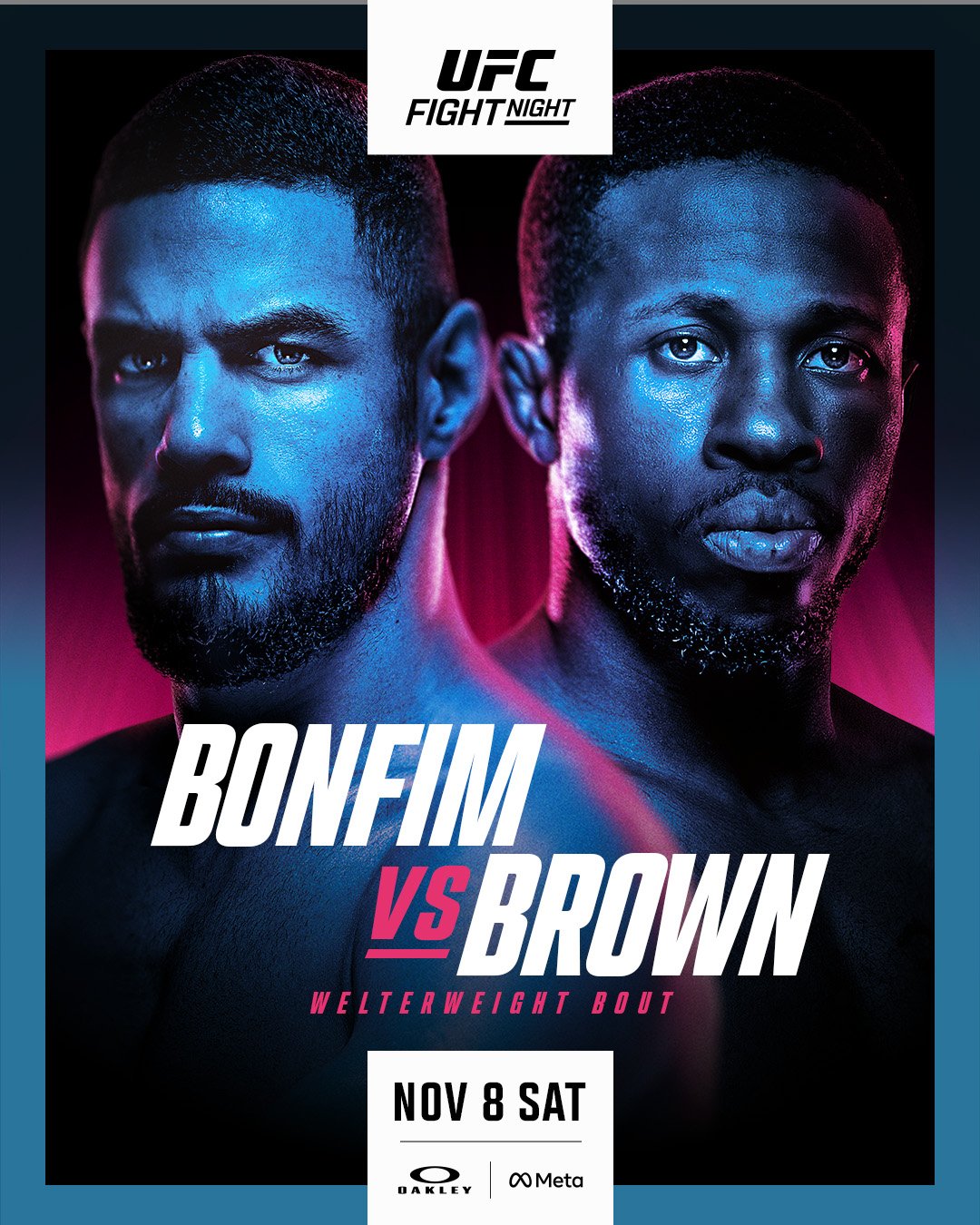 Affiche UFC Fight Night: Bonfim vs. Brown