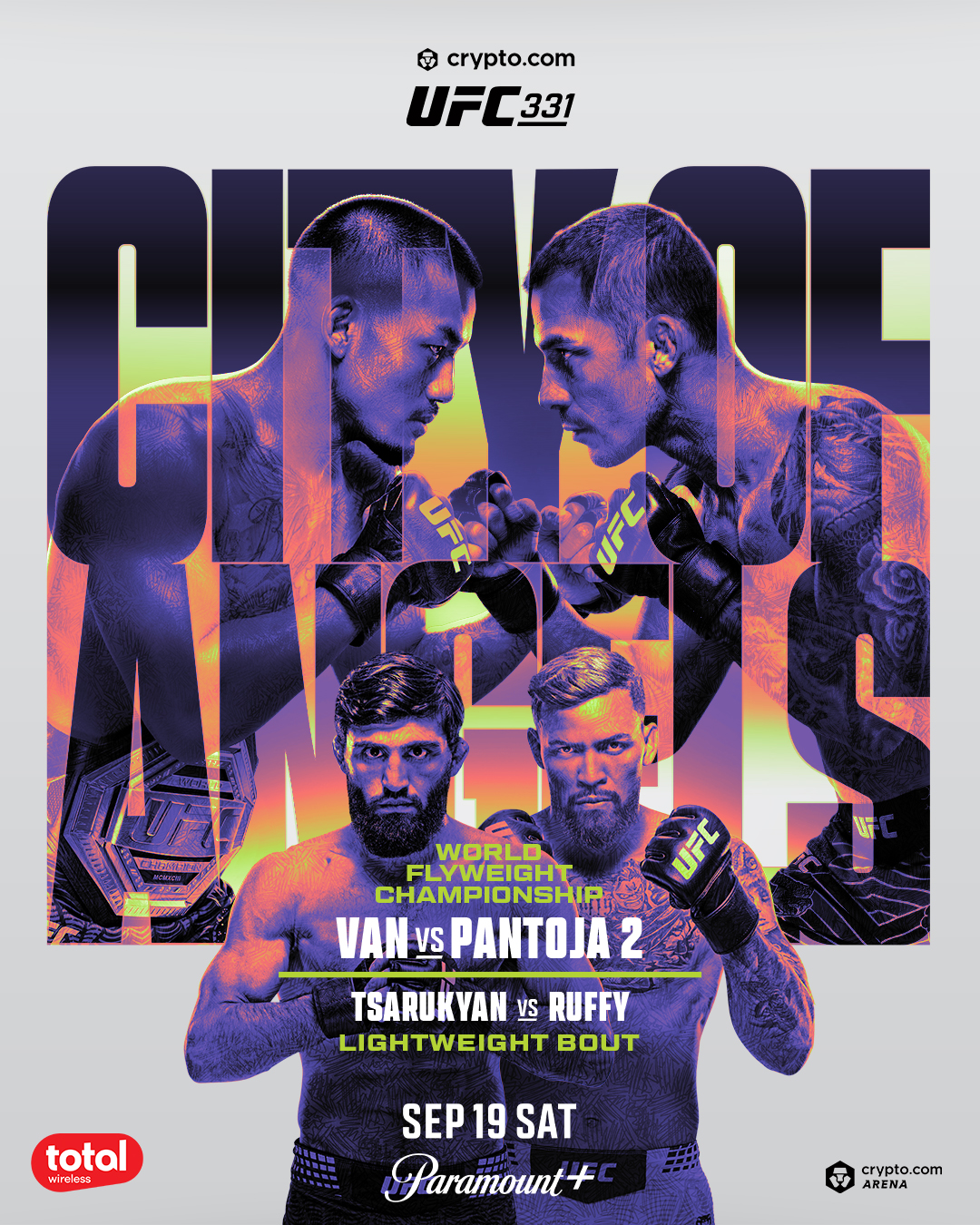 Affiche UFC 331: Van vs. Pantoja 2