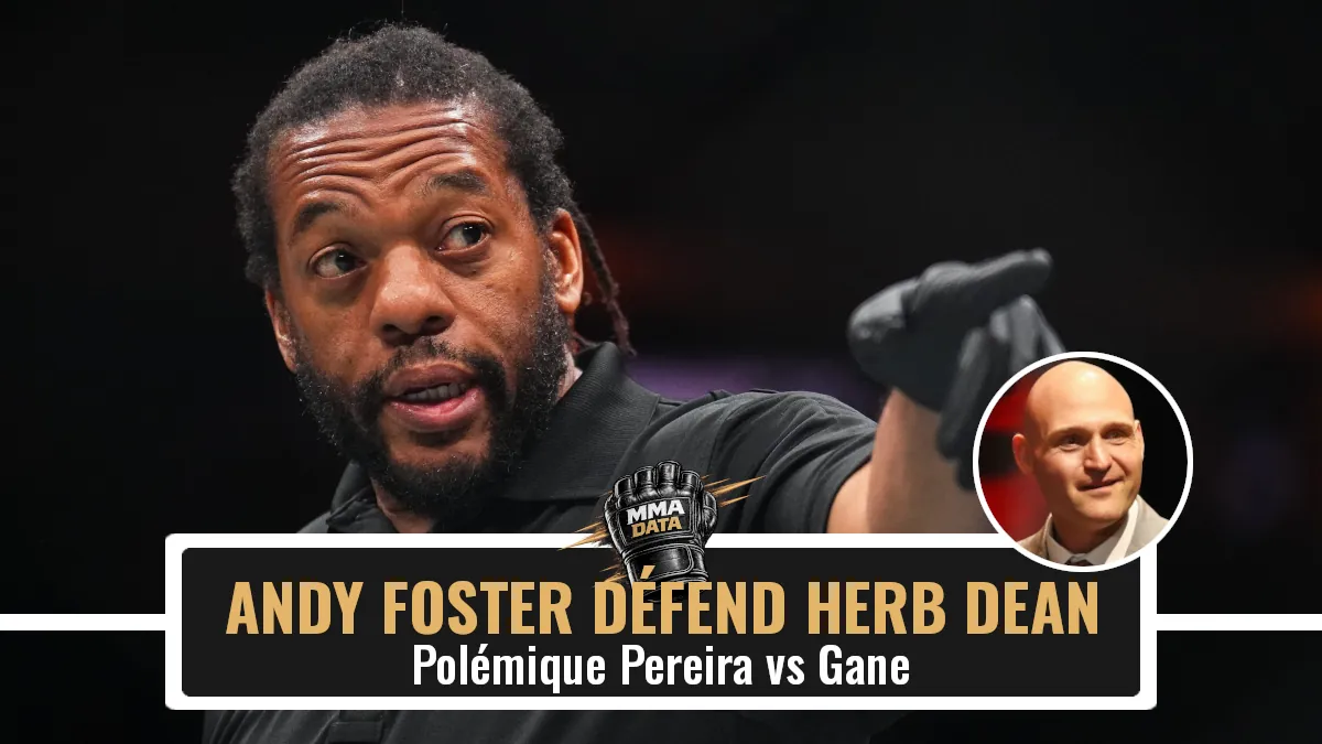 Andy Foster Défend Herb Dean