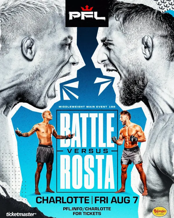 PFL Charlotte Battle vs. Rosta
